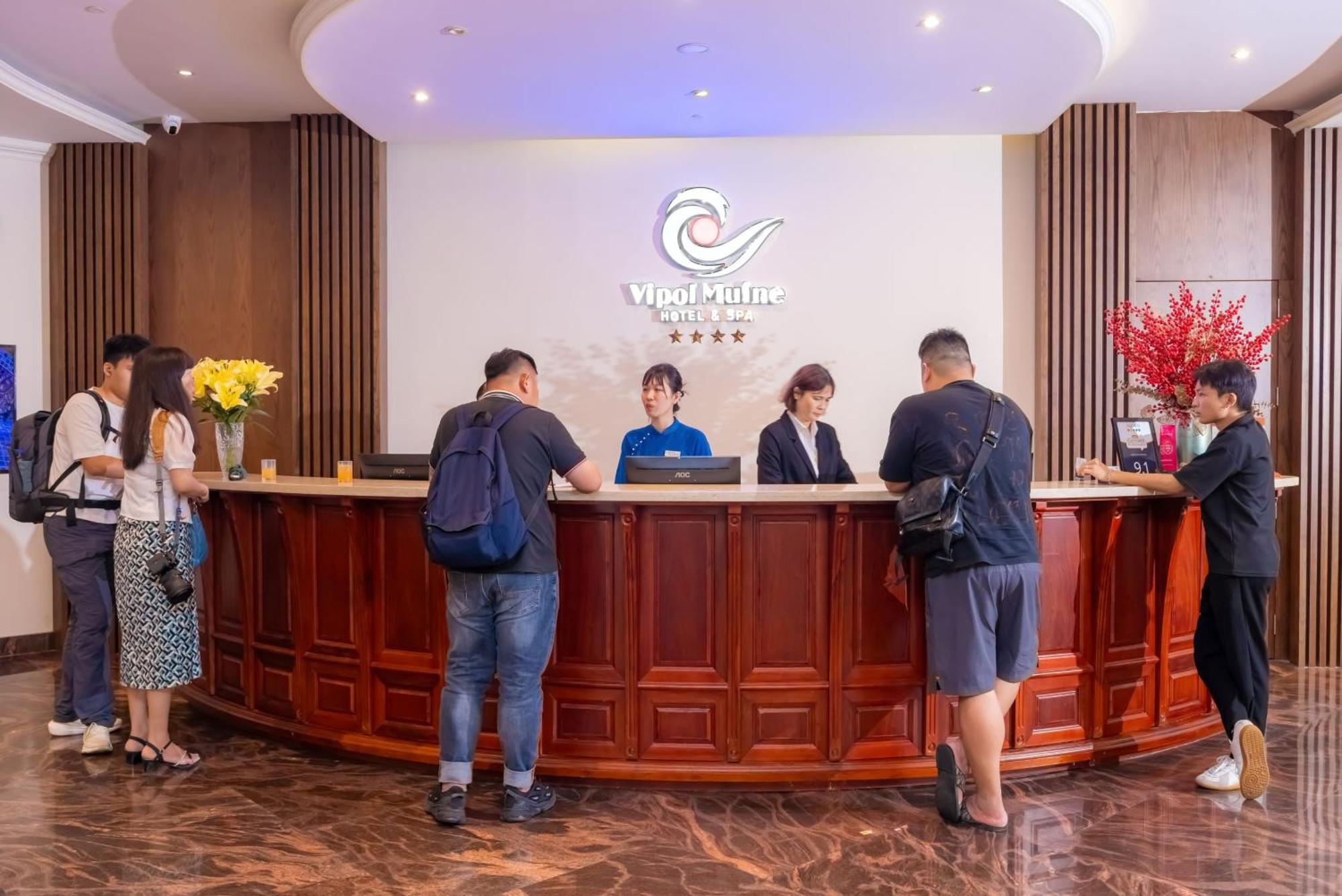 Vipol Mui Ne Hotel & Spa Exterior foto